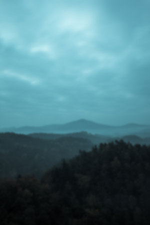 Idyllic shot of mountains against sky