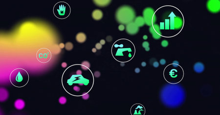 Workshop team noting presenter carrying bouquet and examining stems while discussing floral designの写真素材