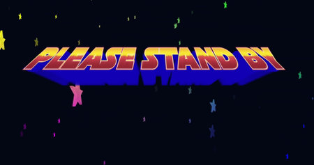 Displaying bold gradient text in dark space graphics, with floating colored stars. Technology,...