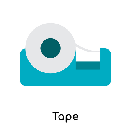 Tape icon isolated on white background for your web and mobile app designのイラスト素材
