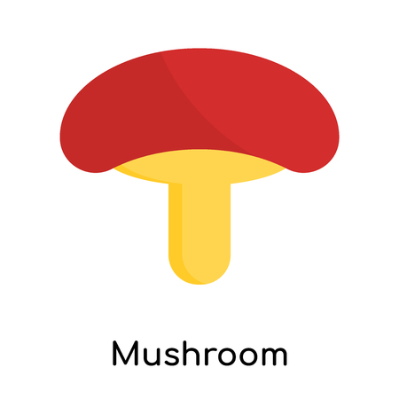 Mushroom icon isolated on white background for your web and mobile app designのイラスト素材