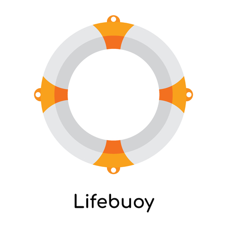 Lifebuoy icon isolated on white background for your web and mobile app designのイラスト素材