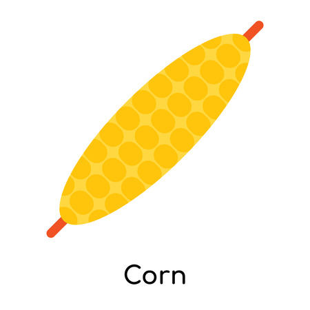 Corn icon isolated on white background for your web and mobile app designのイラスト素材