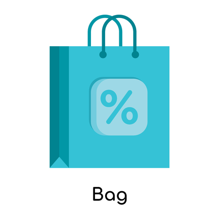 Bag icon isolated on white background for your web and mobile app designのイラスト素材