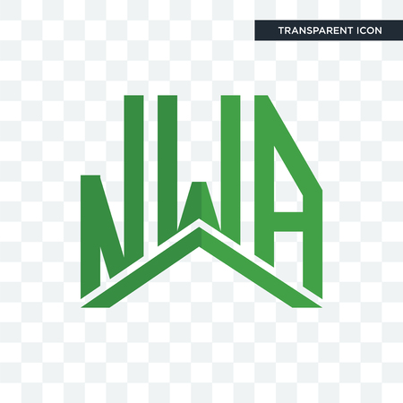 nwa vector icon isolated on transparent background, nwa logo conceptのイラスト素材