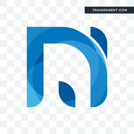 na vector icon isolated on transparent background, na logo conceptのイラスト素材