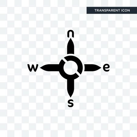 n s e w vector icon isolated on transparent background, n s e w logo conceptのイラスト素材
