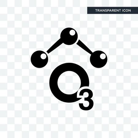 chemical vector icon isolated on transparent background, chemical logo conceptのイラスト素材