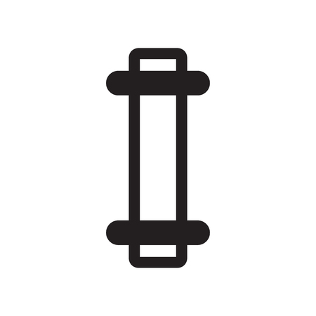 Pipes icon vector isolated on white background for your web and mobile app design, Pipes logo conceptのイラスト素材