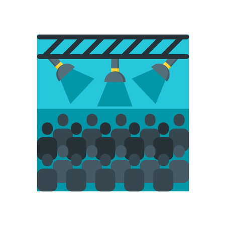 Concert icon vector isolated on white background for your web and mobile app designのイラスト素材