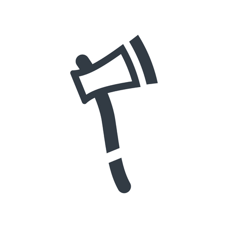 Axe icon vector isolated on white background for your web and mobile app designのイラスト素材