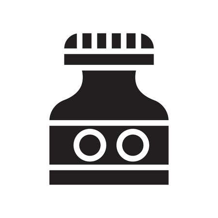 Cream icon vector isolated on white background for your web and mobile app designのイラスト素材