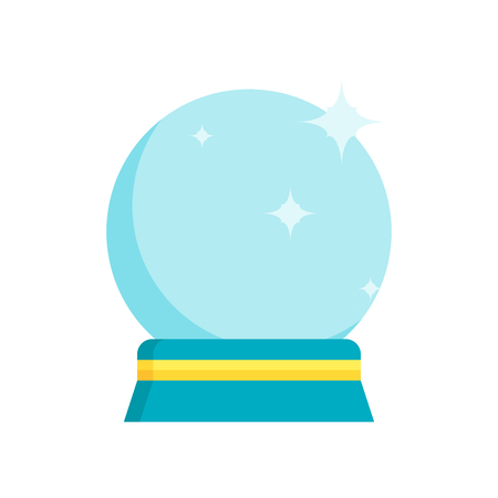 Crystal ball icon vector isolated on white background for your web and mobile app designのイラスト素材