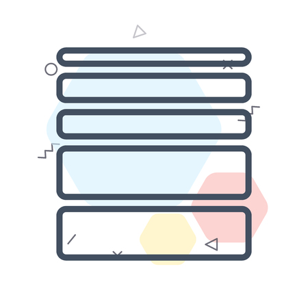 Line icon vector isolated on white background for your web and mobile app designのイラスト素材