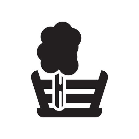 Sauna icon vector isolated on white background for your web and mobile app designのイラスト素材