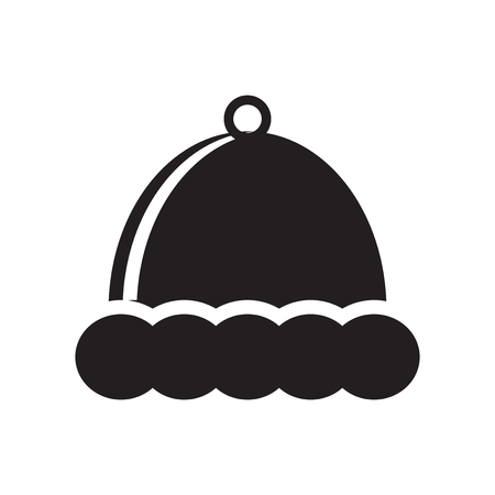 Hat icon vector isolated on white background for your web and mobile app designのイラスト素材