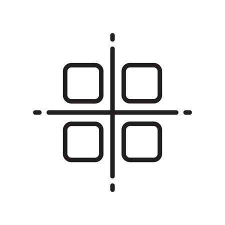 Select all icon vector isolated on white background for your web and mobile app designのイラスト素材