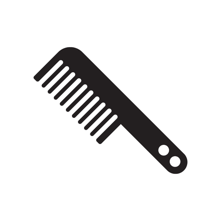 Comb icon vector isolated on white background for your web and mobile app designのイラスト素材