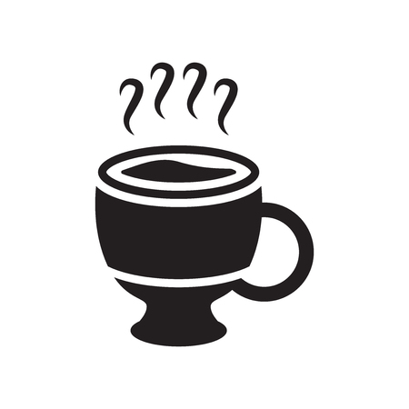 Tea icon vector isolated on white background for your web and mobile app designのイラスト素材