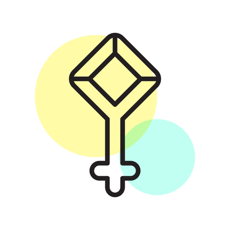 Pallas icon vector isolated on white background for your web and mobile app designのイラスト素材