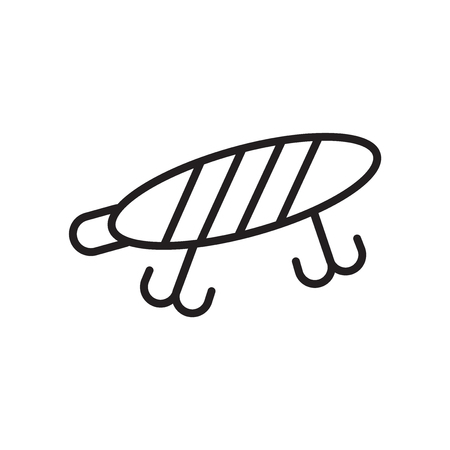Hook icon vector isolated on white background for your web and mobile app designのイラスト素材