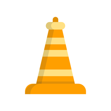 Cone icon vector isolated on white background for your web and mobile app design, Cone logo conceptのイラスト素材