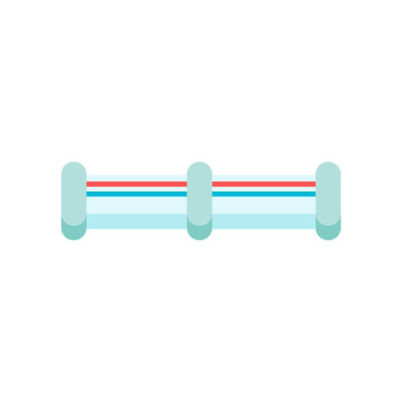 Pipe icon vector isolated on white background for your web and mobile app designのイラスト素材