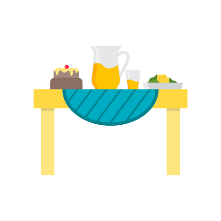 Dinner icon vector isolated on white background for your web and mobile app design, Dinner logo conceptのイラスト素材