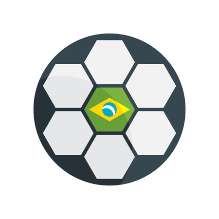 Football icon vector isolated on white background for your web and mobile app design, Football logo conceptのイラスト素材