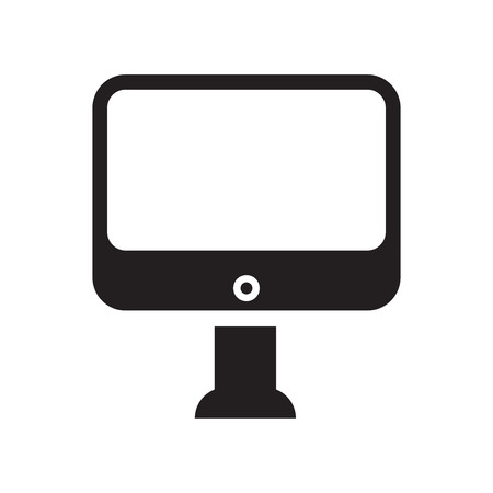 Screen icon vector isolated on white background for your web and mobile app design, Screen logo conceptのイラスト素材
