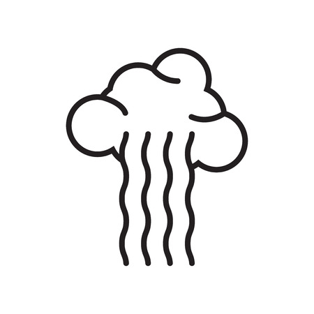 Co2 icon vector isolated on white background for your web and mobile app design, Co2 logo conceptのイラスト素材