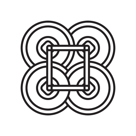 Yuan icon vector isolated on white background for your web and mobile app design, Yuan logo conceptのイラスト素材