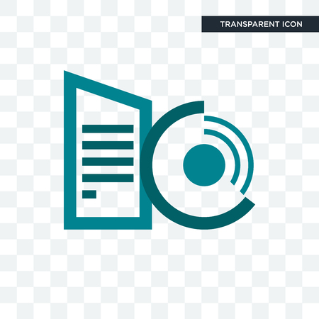 datacenter vector icon isolated on transparent background, datacenter logo conceptのイラスト素材