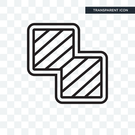 Merge vector icon isolated on transparent background, Merge logo conceptのイラスト素材