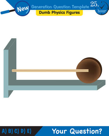 Physics, Heat and temperature, Heating of substances, next generation question template, dumb physics figures, exam question, epsのイラスト素材