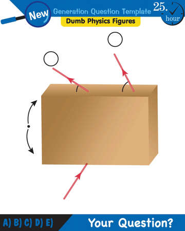 Physics, Light and enlightenment, refraction of light, Convex and Concave Lenses, next generation question template, dumb physics figures, exam question, epsのイラスト素材