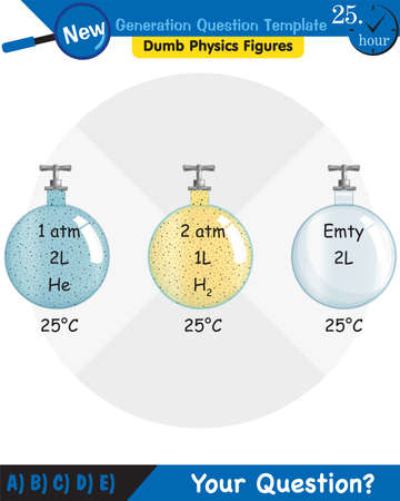 Physics, pressure in liquids and gases, Physical experience confirming that liquids, gases transmit pressure in all directions equally - Pascal's law, epsのイラスト素材