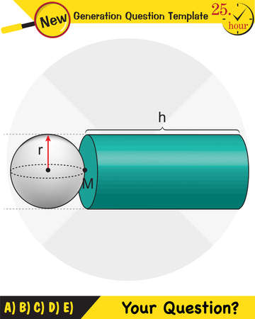 Physics, center of mass, next generation question template, dumb physics figures, exam question, epsのイラスト素材