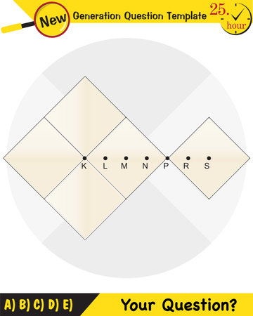 Physics, center of mass, next generation question template, dumb physics figures, exam question, epsのイラスト素材