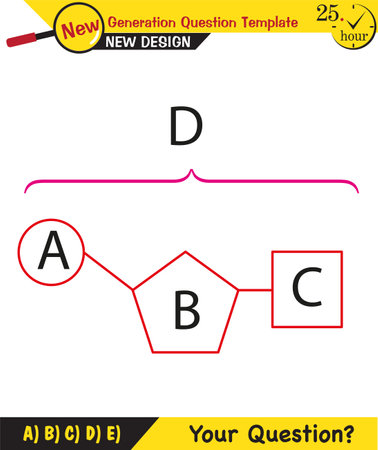 Biology, DNA helix, DNA replication, next generation question template, dumb physics figures, exam question, epsのイラスト素材