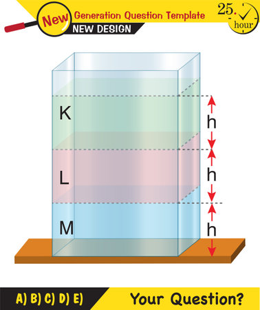 Physics, The laws of motion, Newton's laws of motion, next generation question template, dumb physics figures, exam question, epsのイラスト素材
