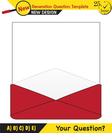 Text Templates - for teachers, next generation question examples, editable text fields, eps, vectorのイラスト素材