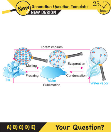 Pressure in solids, Different solid pressure examples, Physics examples study, pressure example in solids physics science lesson, exam question, epsのイラスト素材
