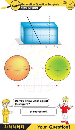 Physics, solid pressure, Next generation problems, template, experimentのイラスト素材