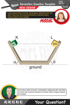 High school, middle school, exam question template, numerical lessons, verbal lessons, Next generation problems, dad, girl, editable, for teachers, epsのイラスト素材