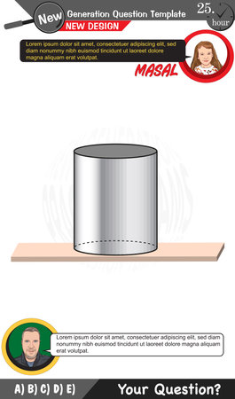 Physics, Physical concepts, High school, middle school, exam question template, numerical lessons, verbal lessons, Next generation problems, dad, girl, for teachers, editableのイラスト素材