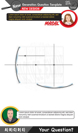 Physics, Physical concepts, High school, middle school, exam question template, numerical lessons, verbal lessons, Next generation problems, dad, girl, for teachers, editableのイラスト素材