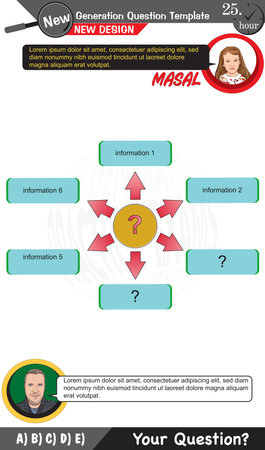Physics, Physical concepts, High school, middle school, exam question template, numerical lessons, verbal lessons, Next generation problems, dad, girl, for teachers, editableのイラスト素材