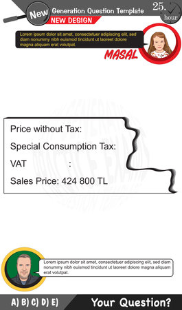 mathematics, mathematical concepts, High school, middle school, exam question template, numerical lessons, verbal lessons, Next generation problems, dad, girl, for teachers, editabのイラスト素材