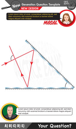 Physics, Physical concepts, High school, middle school, exam question template, numerical lessons, verbal lessons, Next generation problems, dad, girl, for teachers, editableのイラスト素材